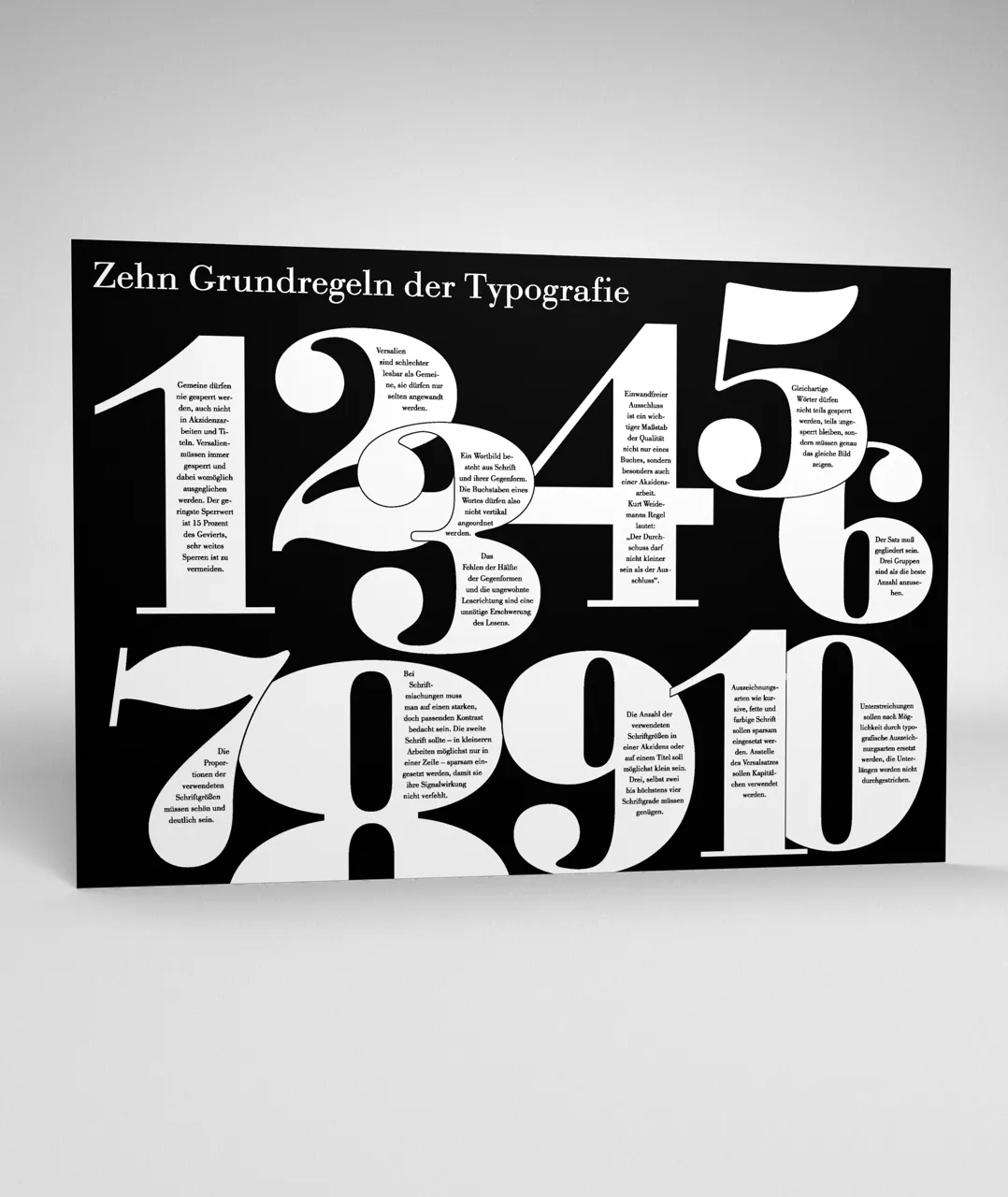 Plakatgestaltung